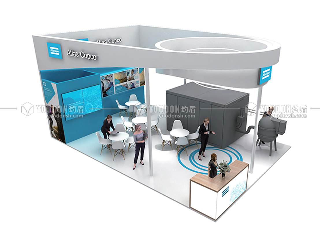 展臺設計效果圖